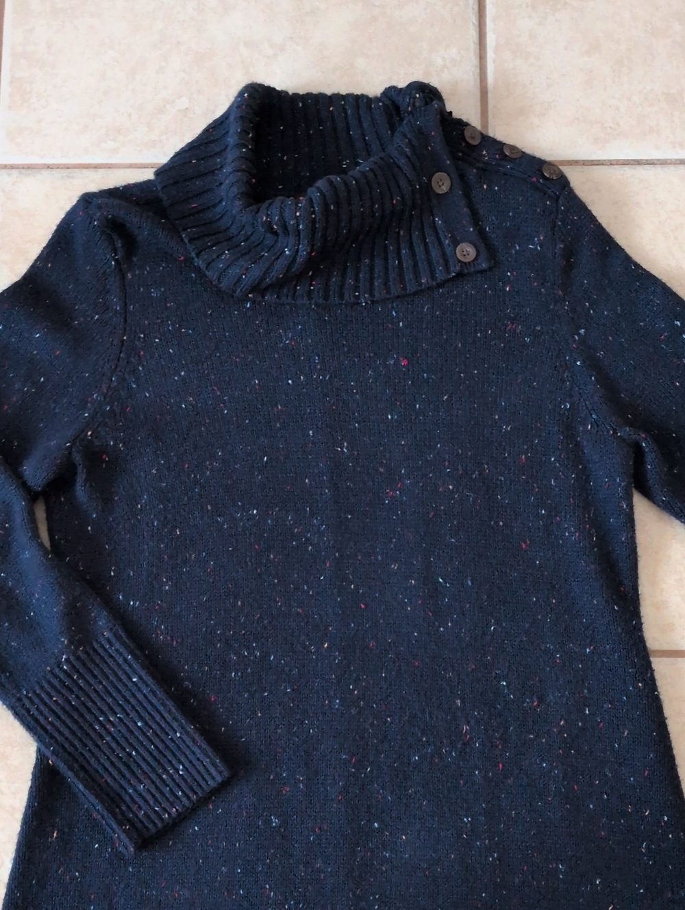 Talbots Long Sleeve Sweater Dress Size Large - Picture 5 of 6